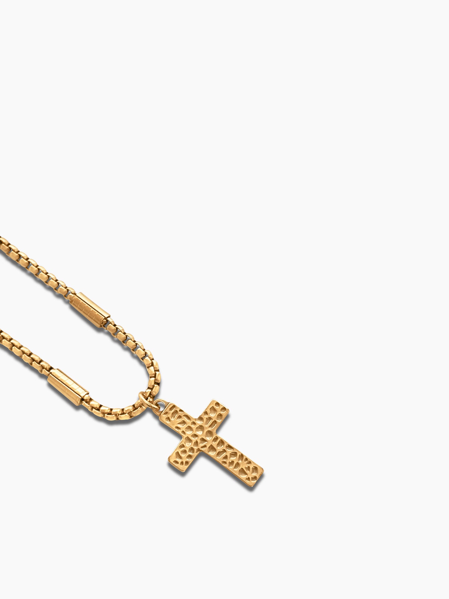 Holy Relic Cross Pendant Chain Necklace