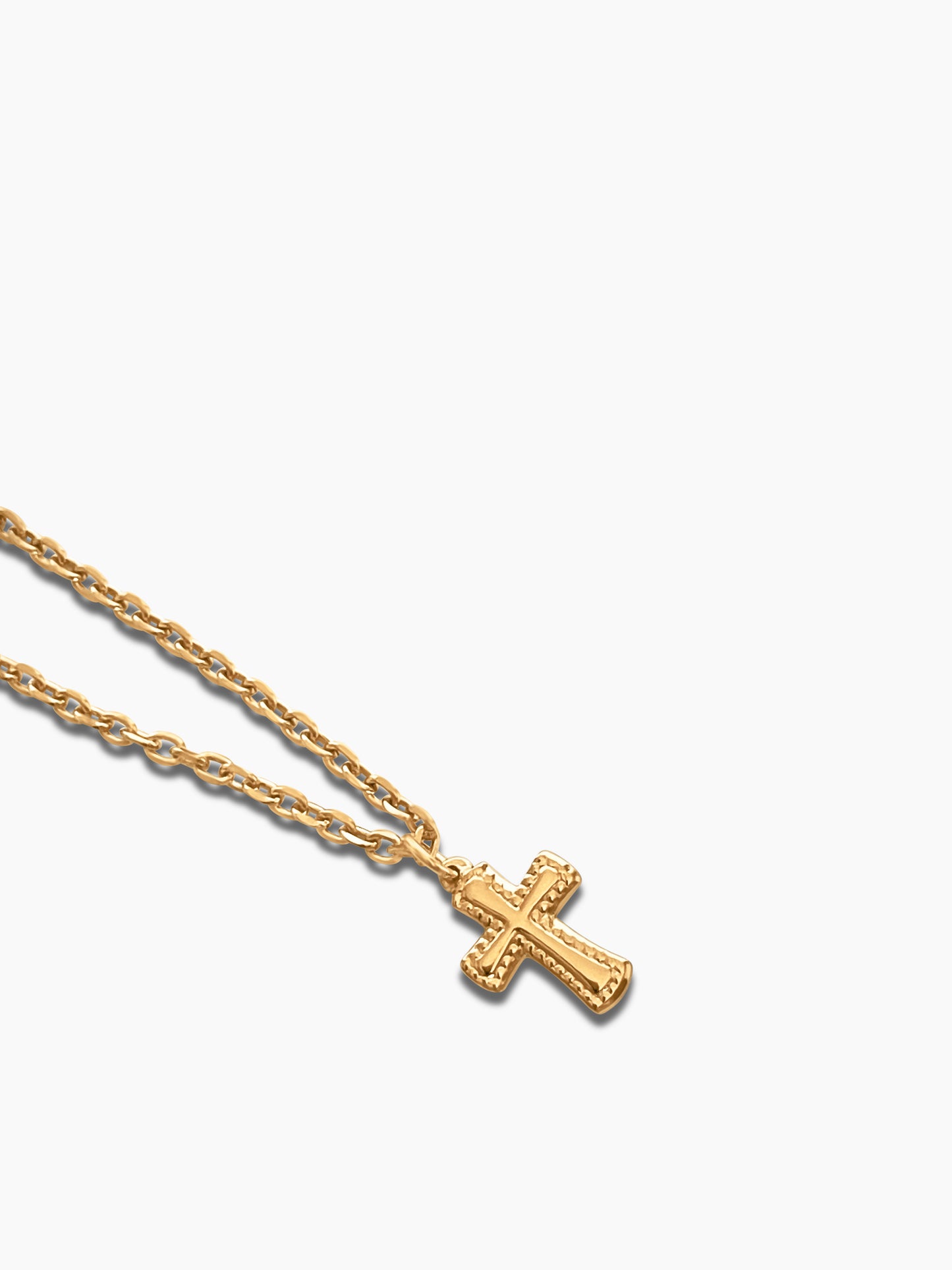 Sinner x Saint Cross Pendant Chain Necklace