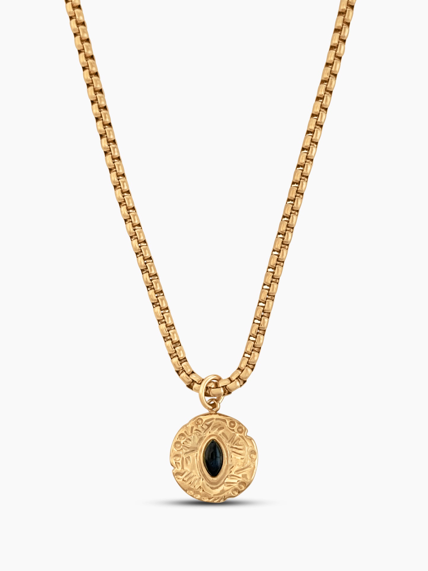 Evil Eye Pendant Chain Necklace