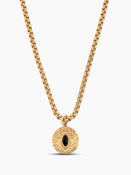 Evil Eye Pendant Chain Necklace