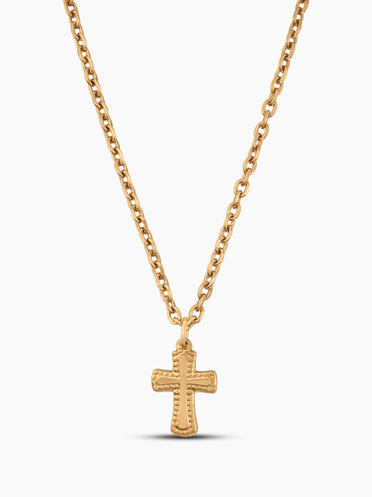 Sinner x Saint Cross Pendant Chain Necklace