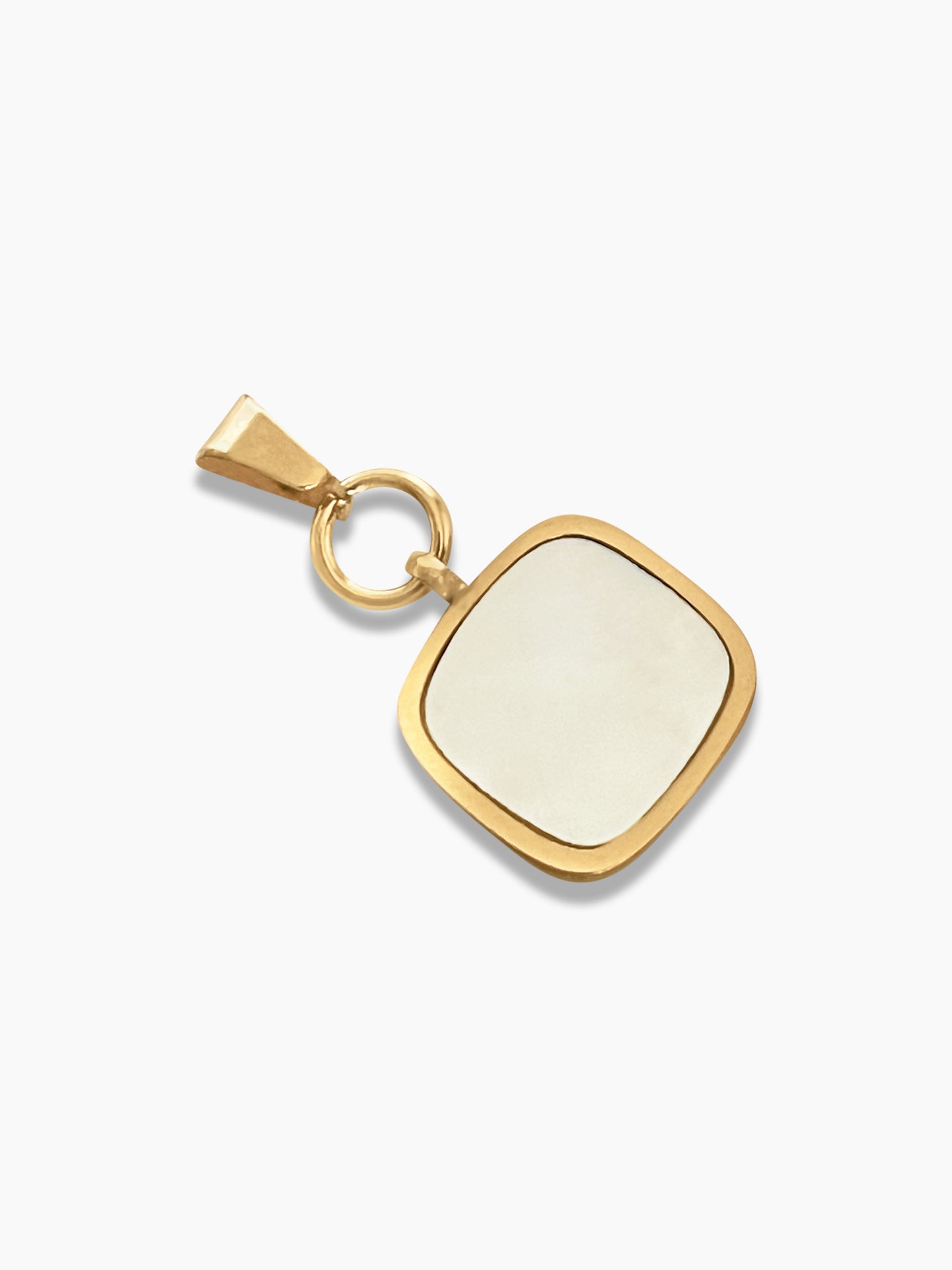 Mother Of Pearl Pendant Chain Necklace